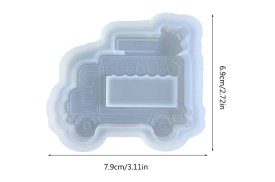 Molde silicona camioncito helados (2)